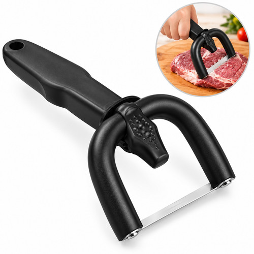Handheld manual meat slicer - meat,